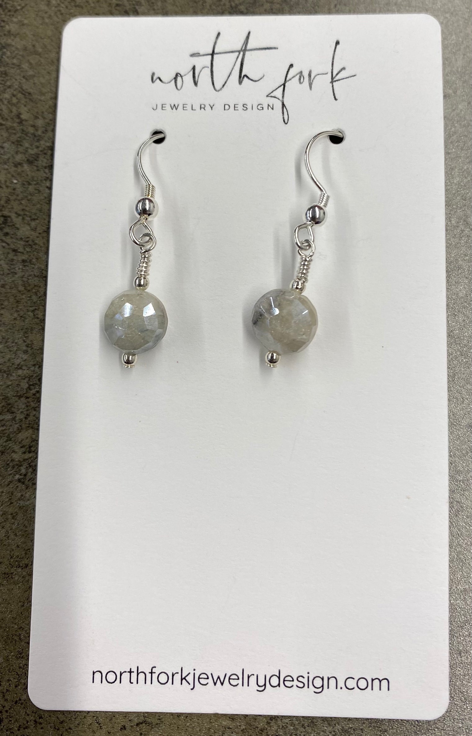 Silverite Small Drop Earrings