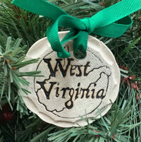 WV Pottery Ornament