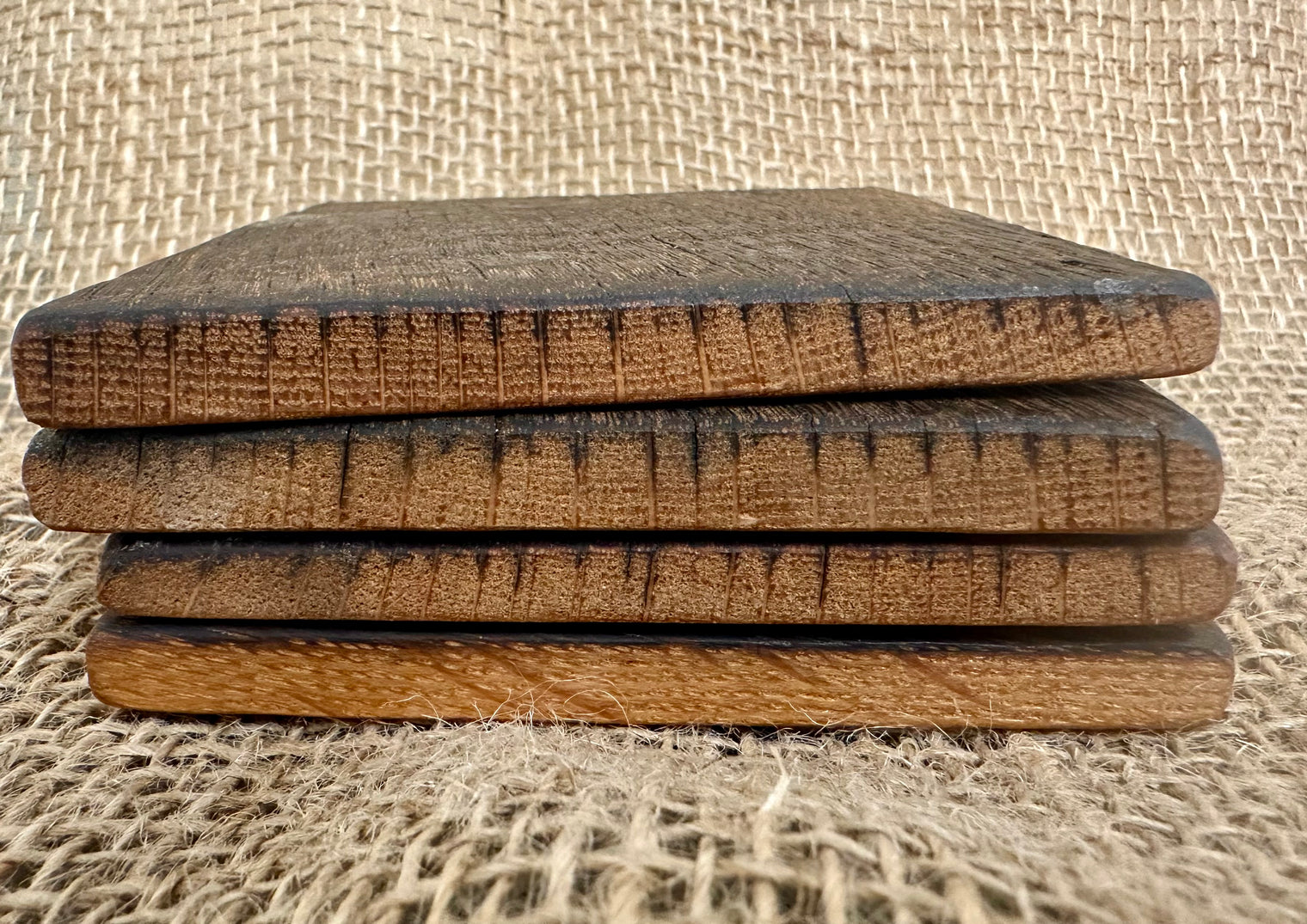 Barnwood Coaster Set