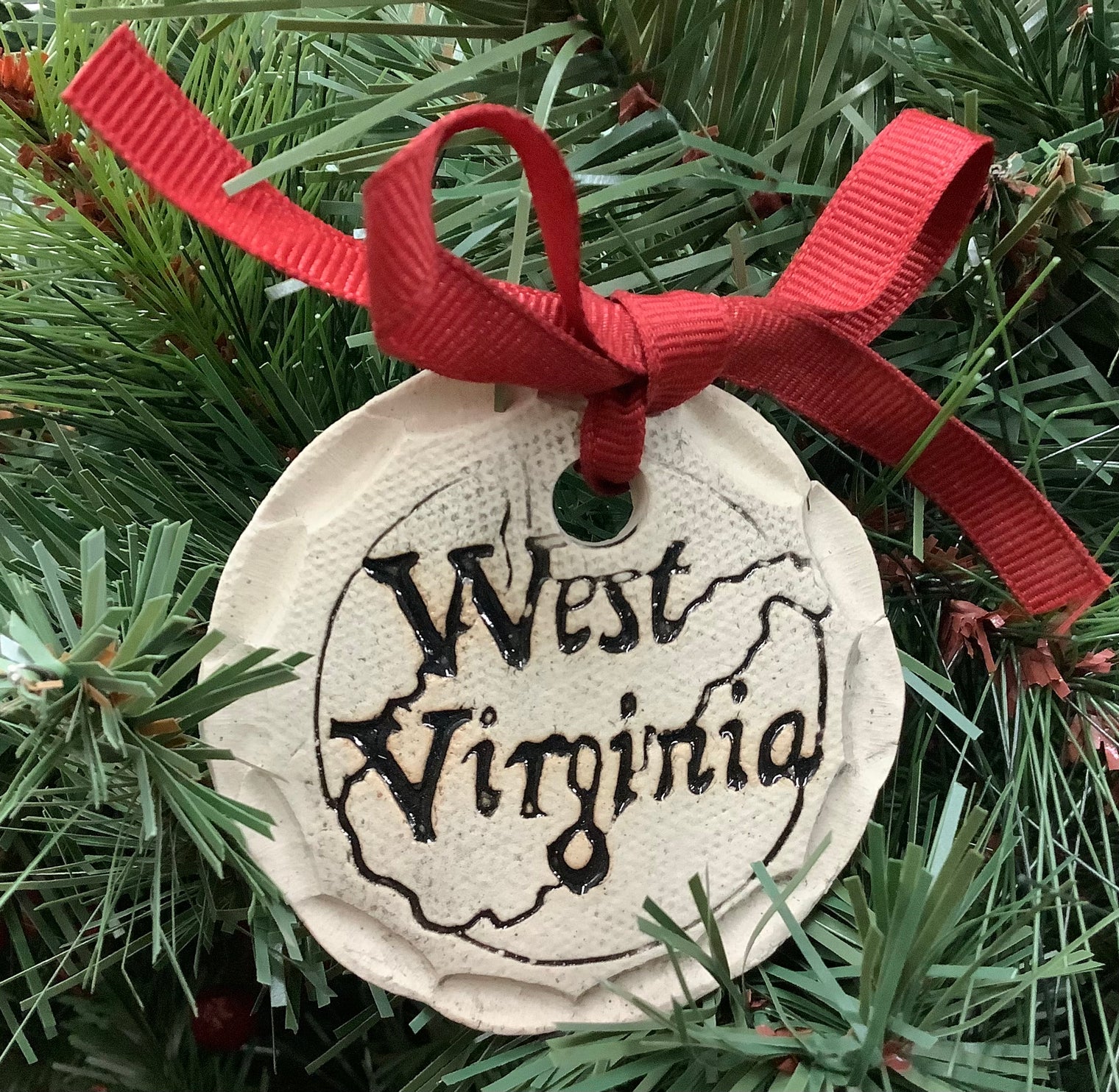 WV Pottery Ornament