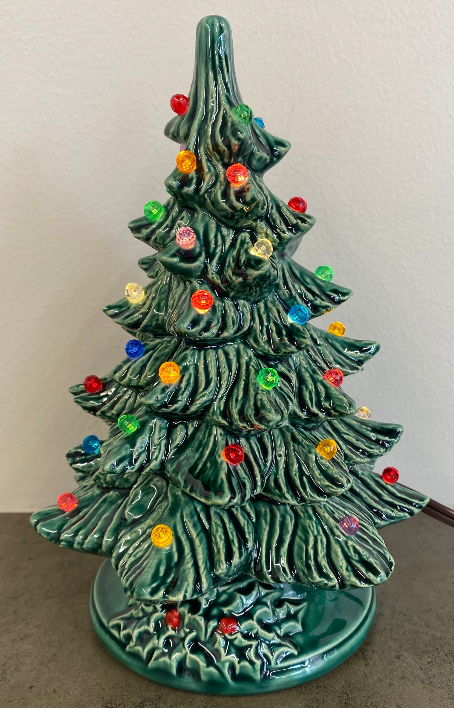 Ceramic Light-Up Christmas Tree