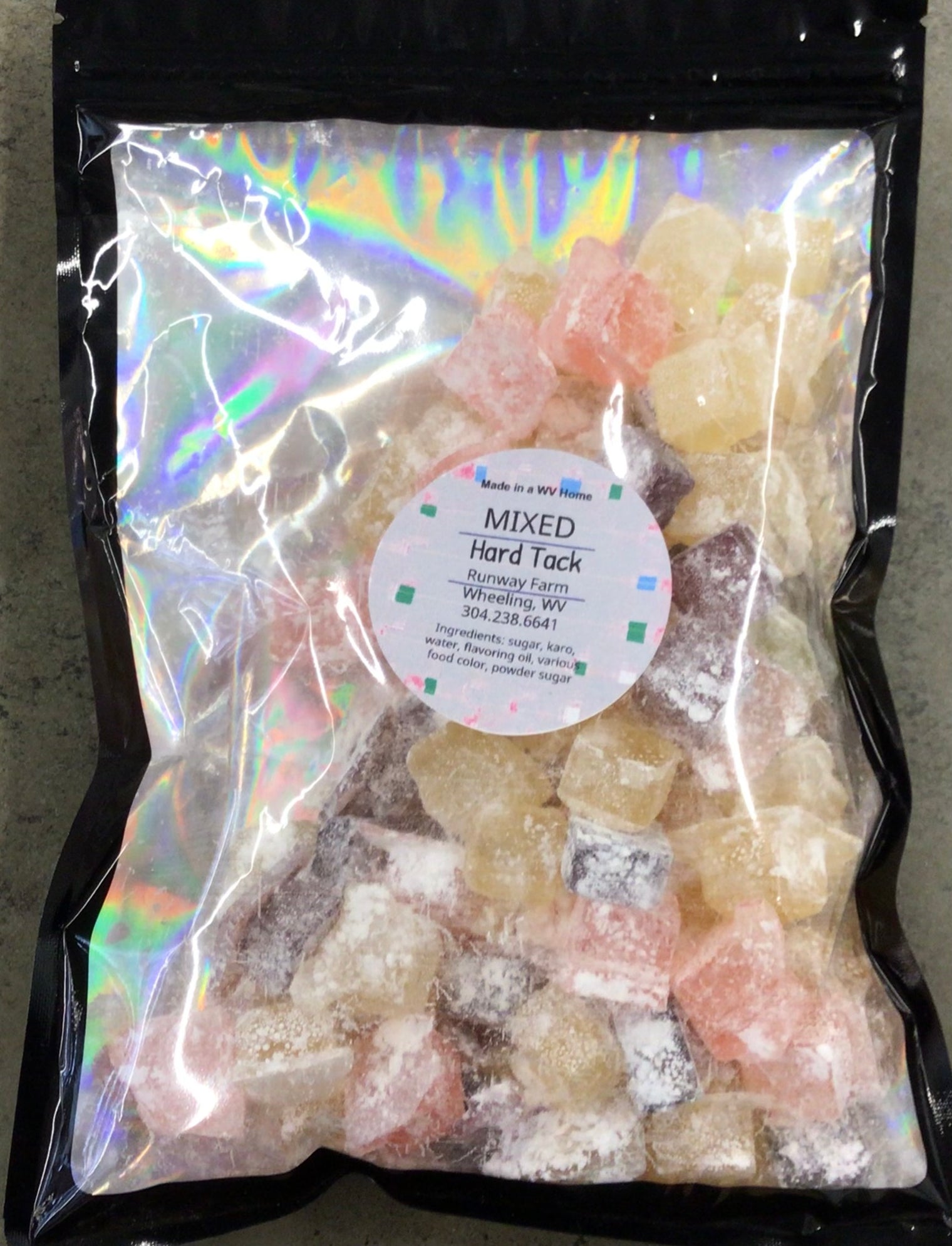 Hard Tack Candy - Pint Bag