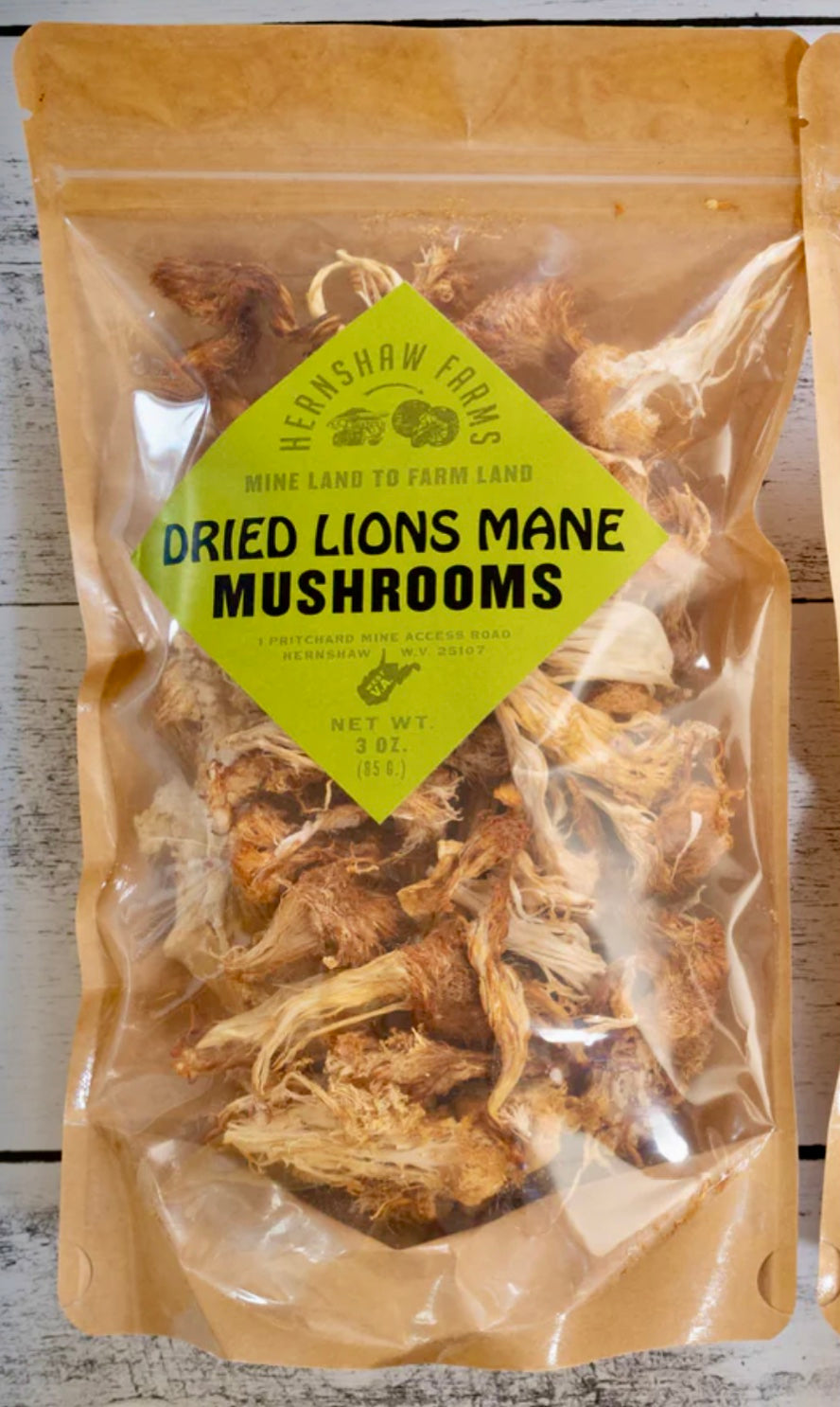 Hernshaw Farms Dried Mushrooms