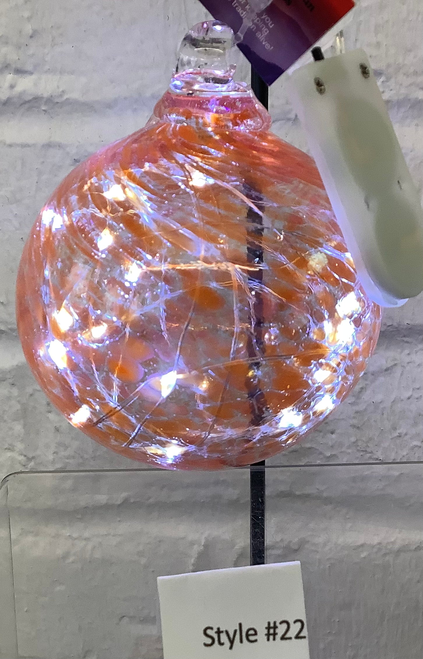 Lighted Memory Ball - 3.5 inch