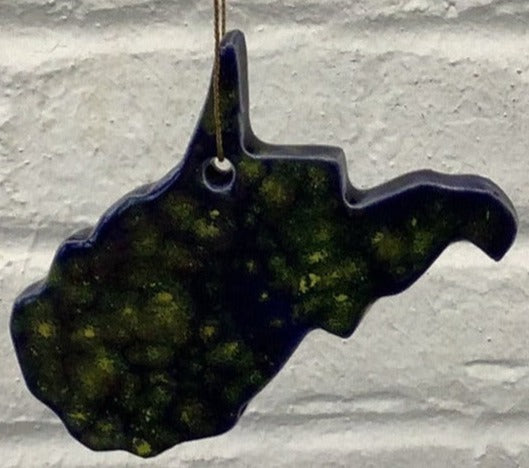 WV Ceramic Ornament