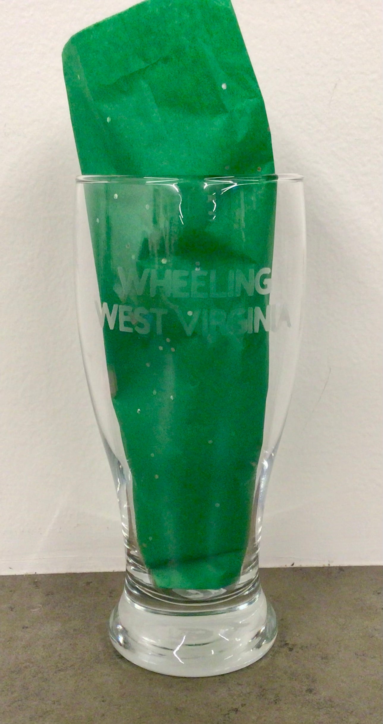 Wheeling WV Pint Glass