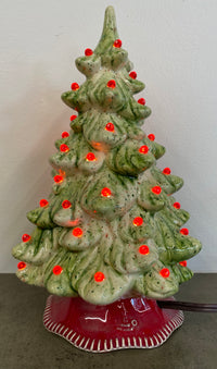 Ceramic Light-Up Christmas Tree