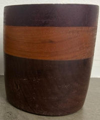 Pen Holder Wood Cup