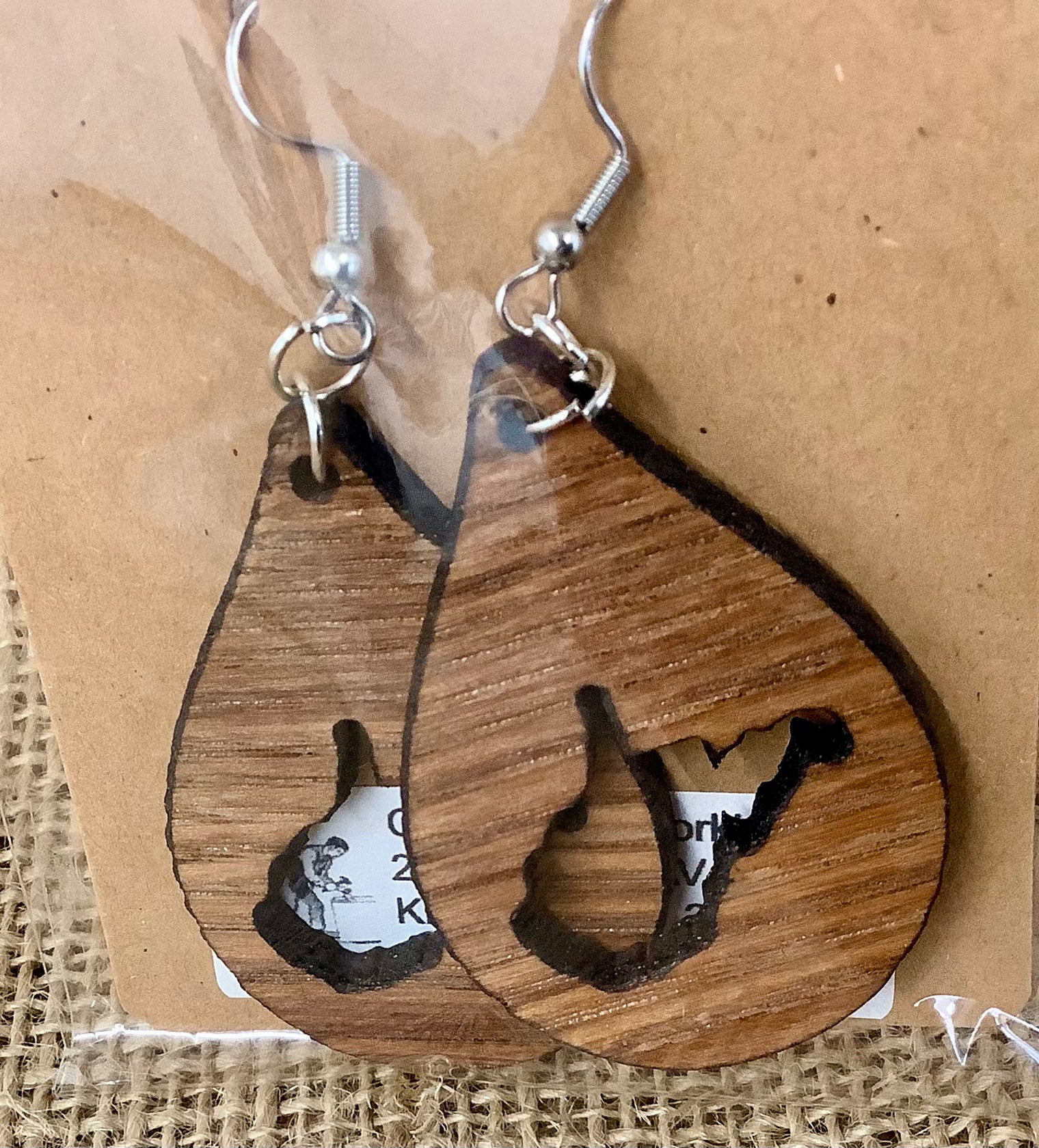 Wood Craft Earrings