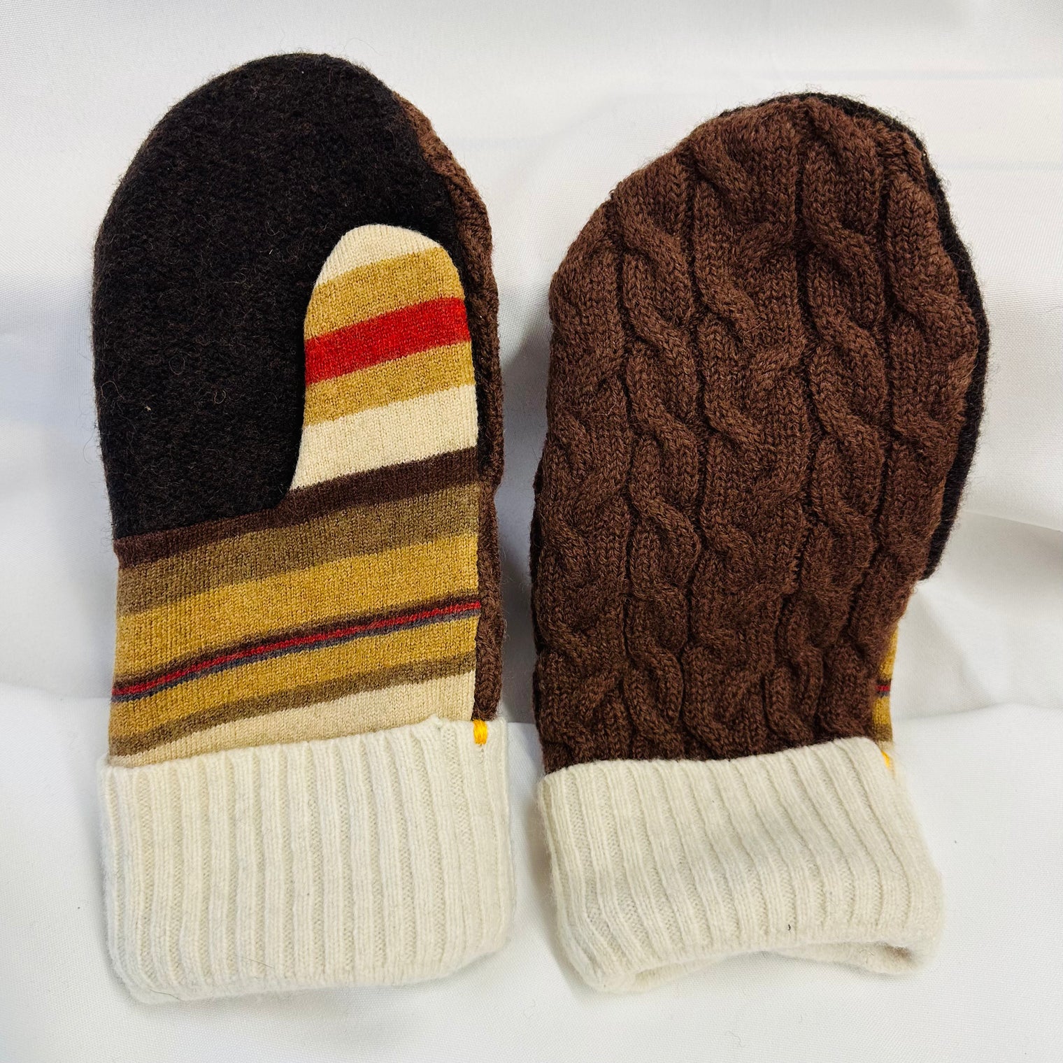 Handmade Sweater Mittens