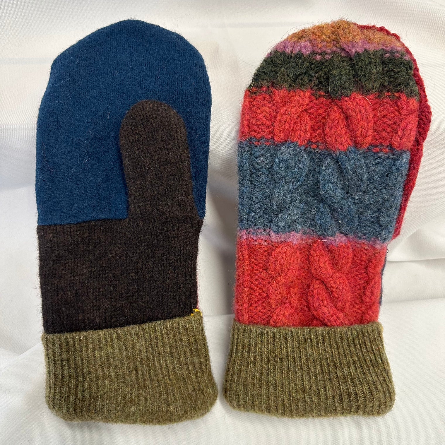 Handmade Sweater Mittens