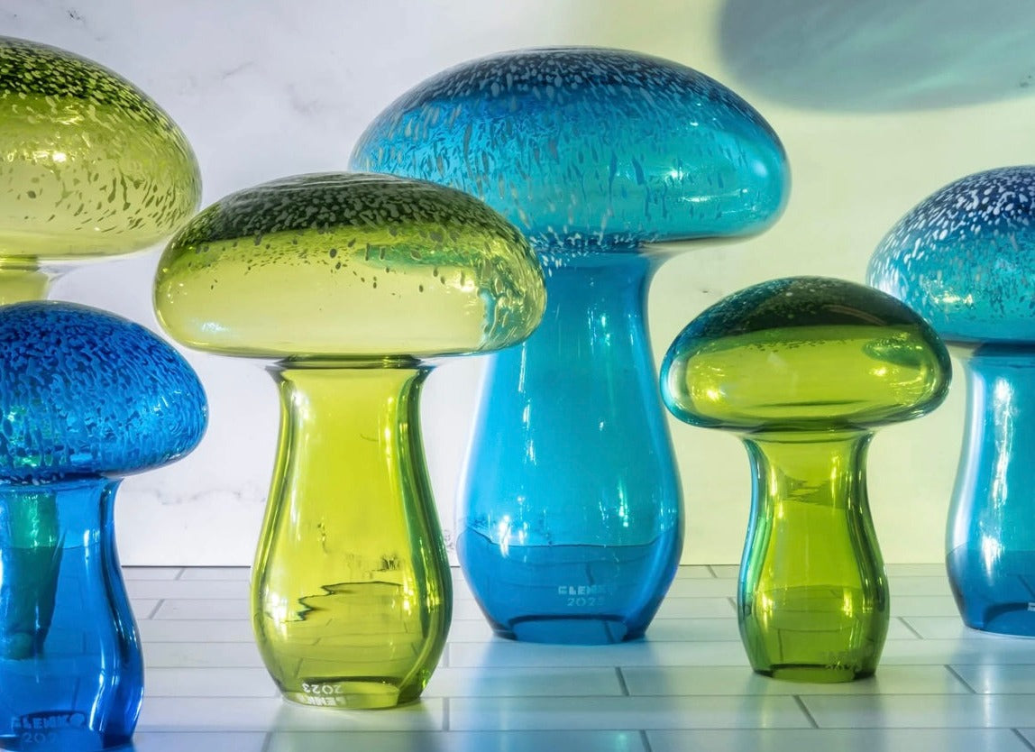 Glass Mushrooms