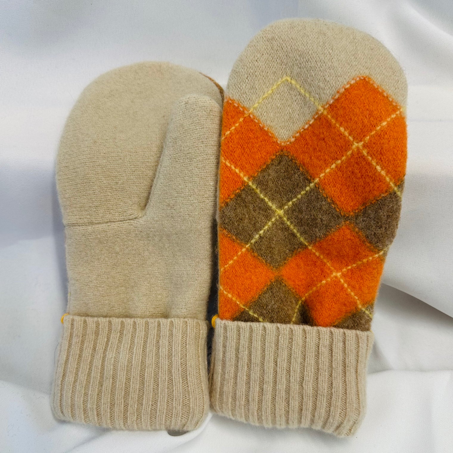 Handmade Sweater Mittens