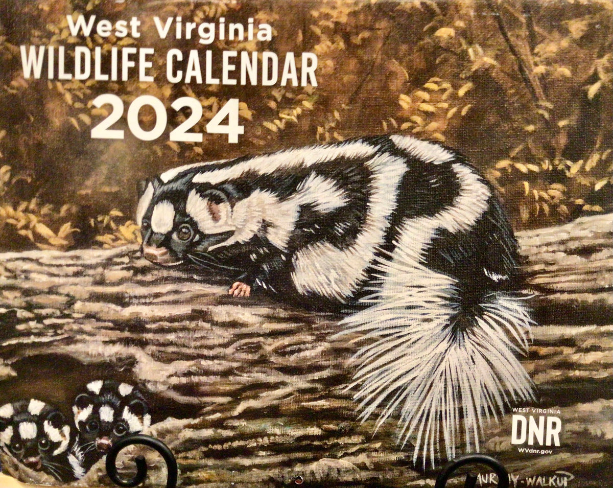 West Virginia Wildlife Calendar 2024 The Wheeling Artisan Center Shop