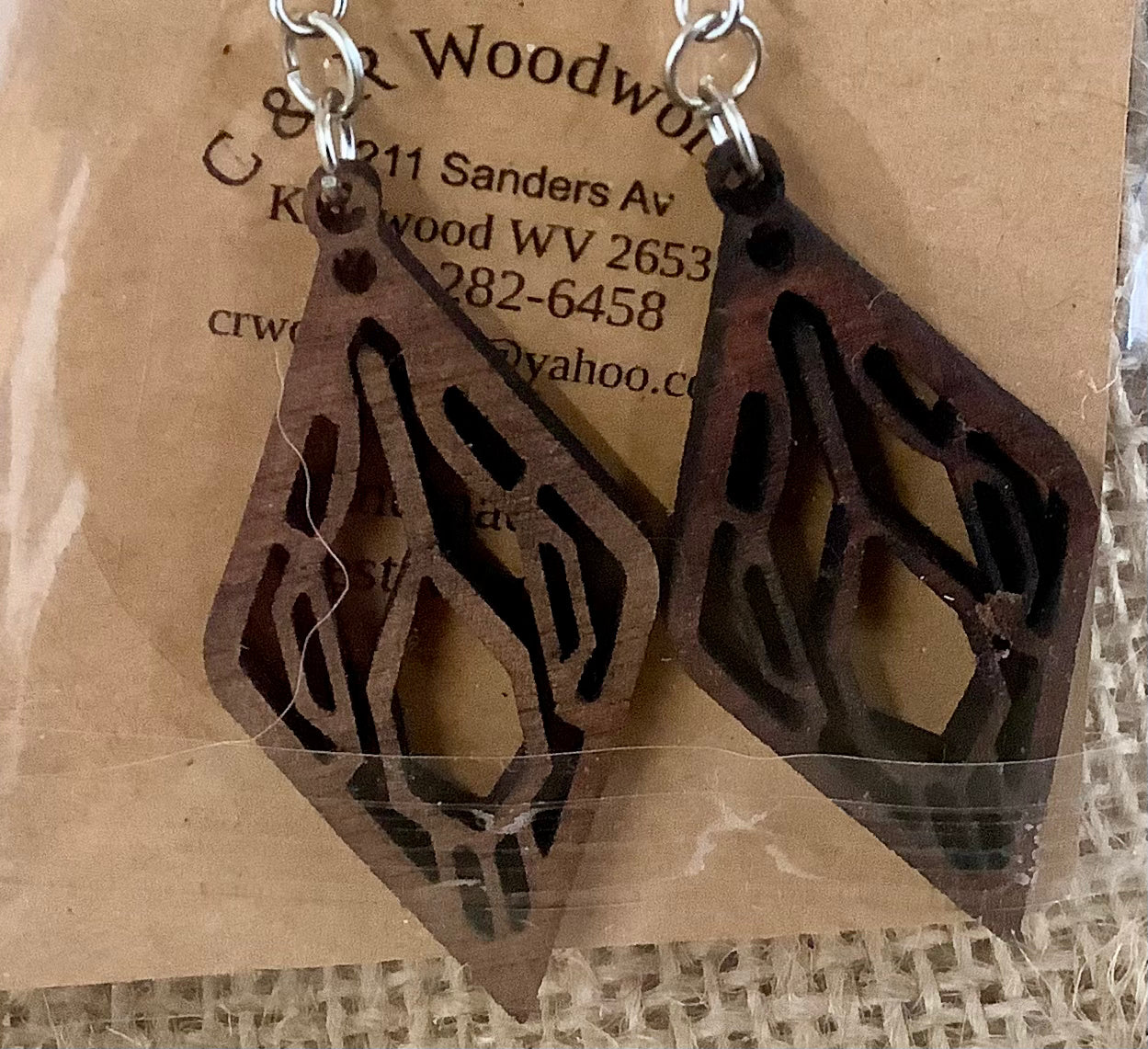 Wood Craft Earrings