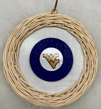 Woven Flying WV Ornament