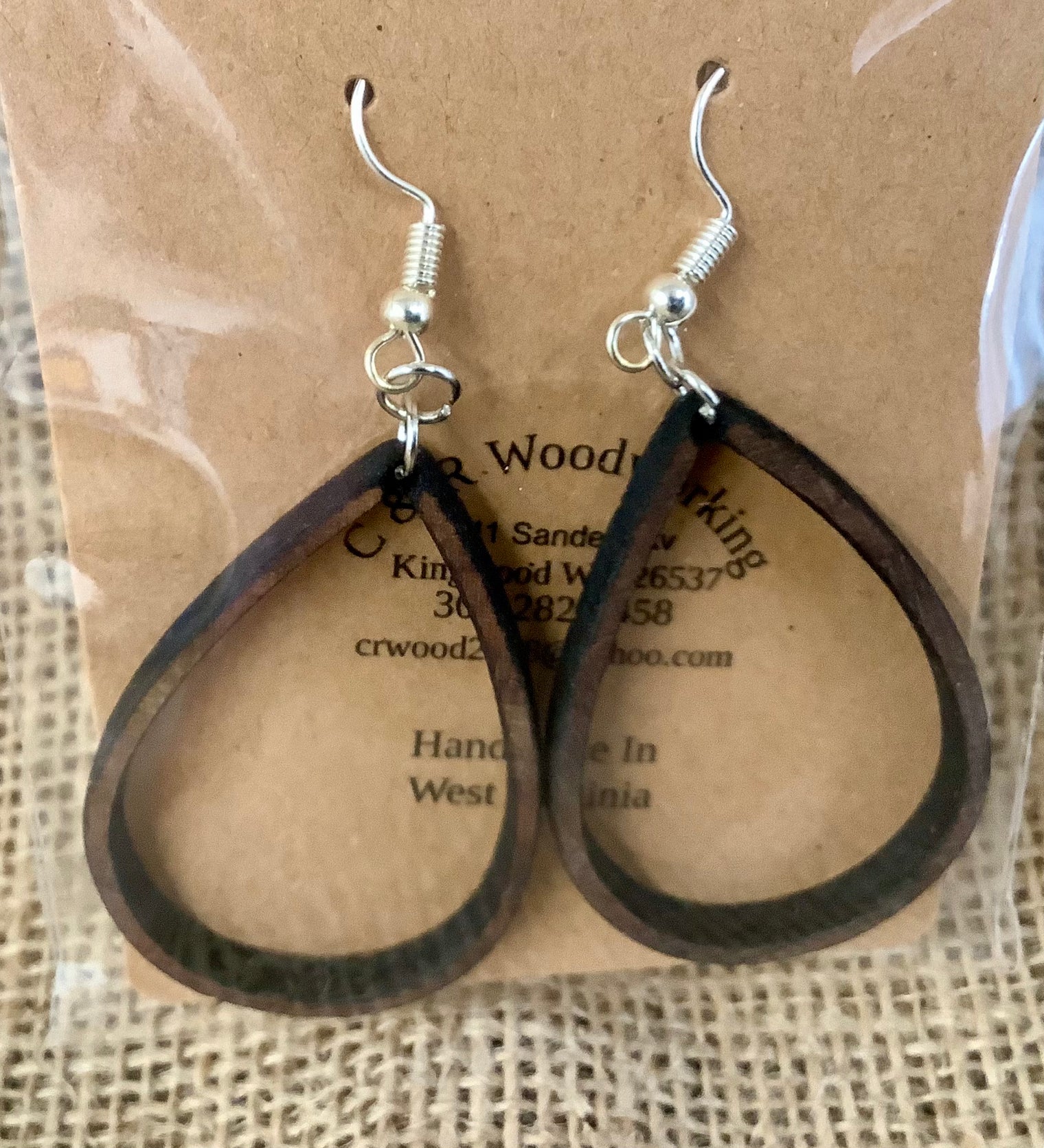 Wood Craft Earrings