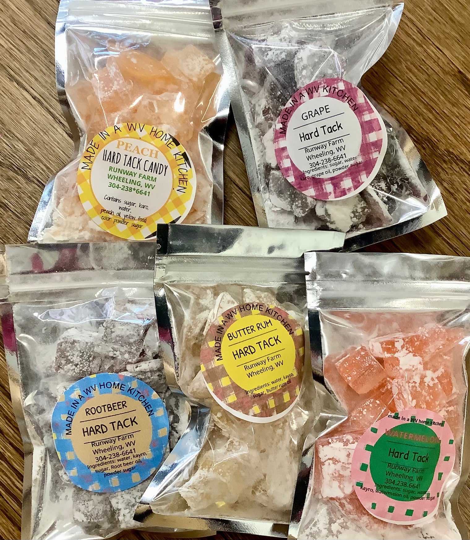 Hard Tack Candy - Little Bag