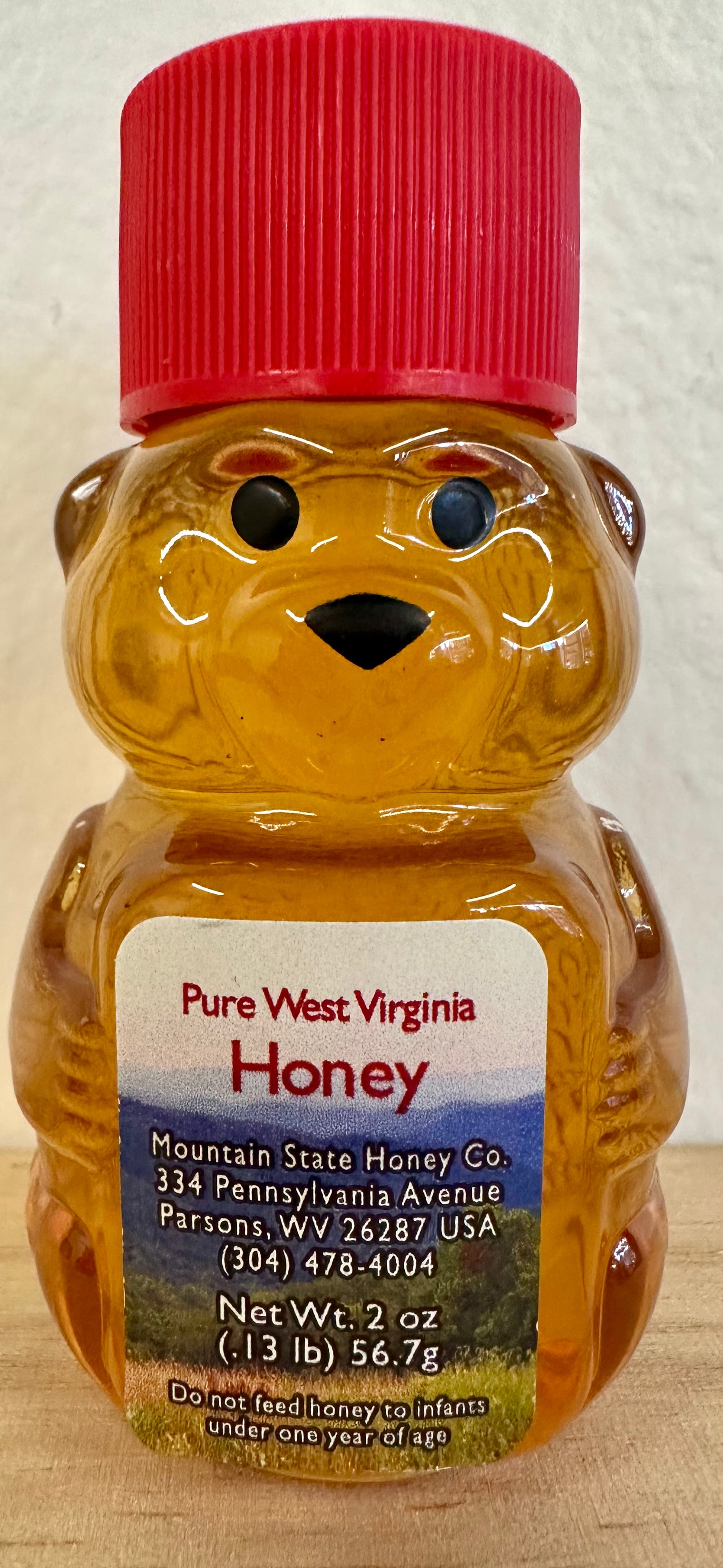 Teeny Bear Pure WV Honey