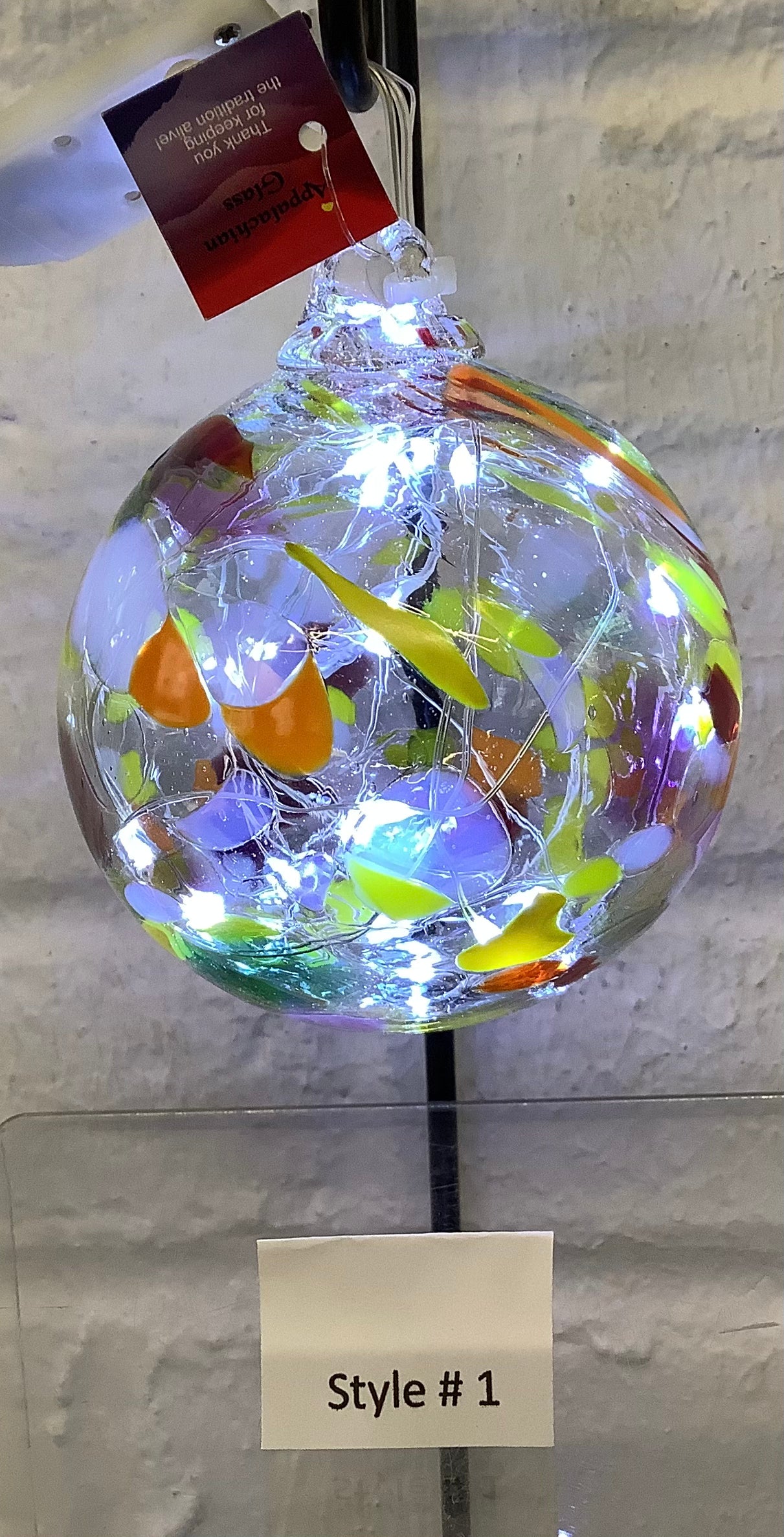 Lighted Memory Ball - 3.5 inch