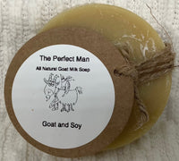 Rugged Round Goat Milk Soap