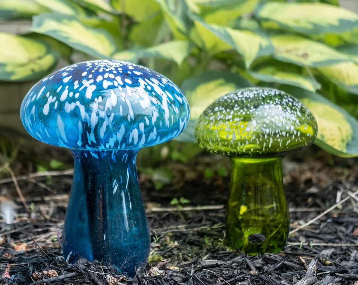 Glass Mushrooms