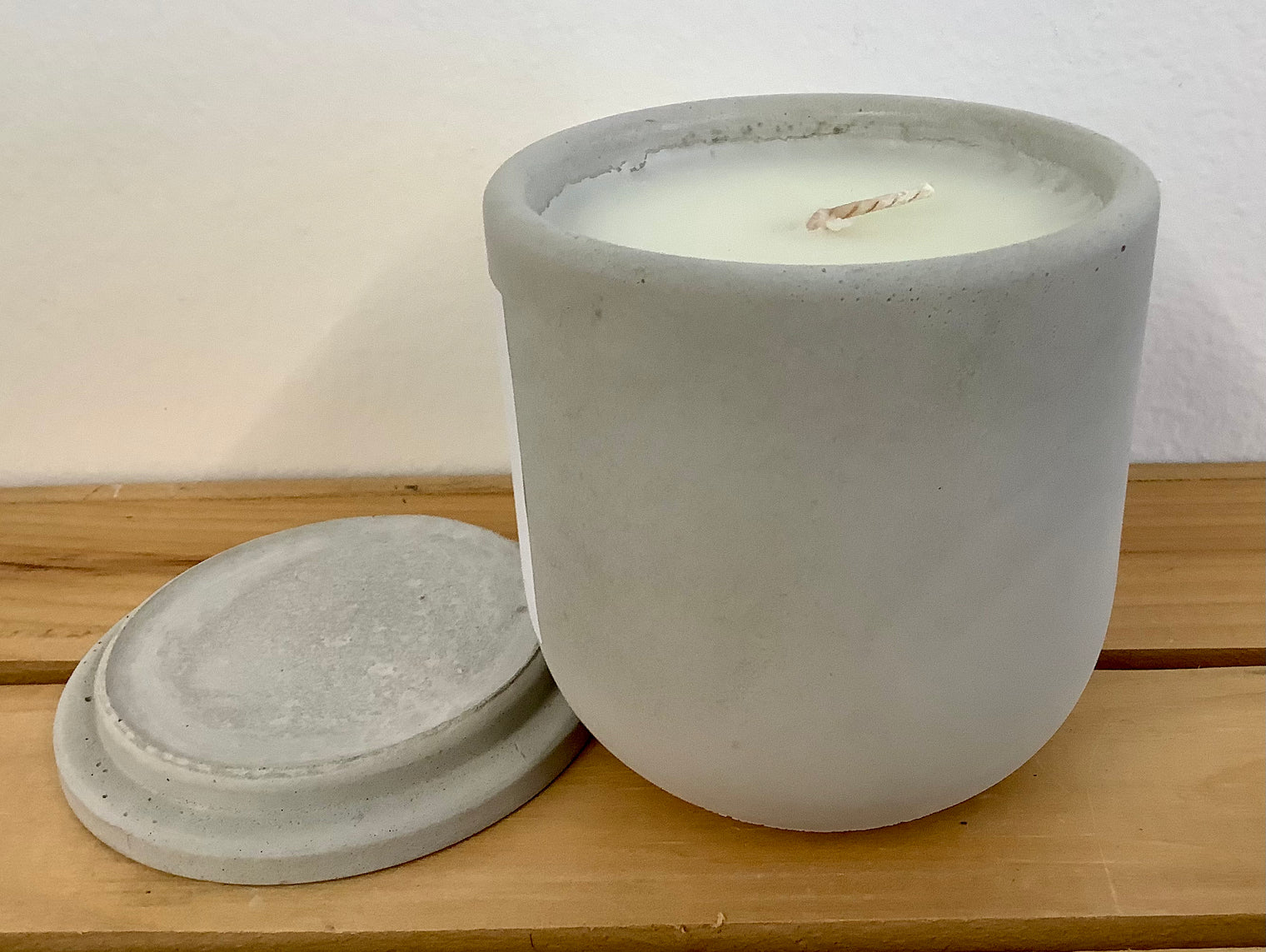 Cement Jar Candle