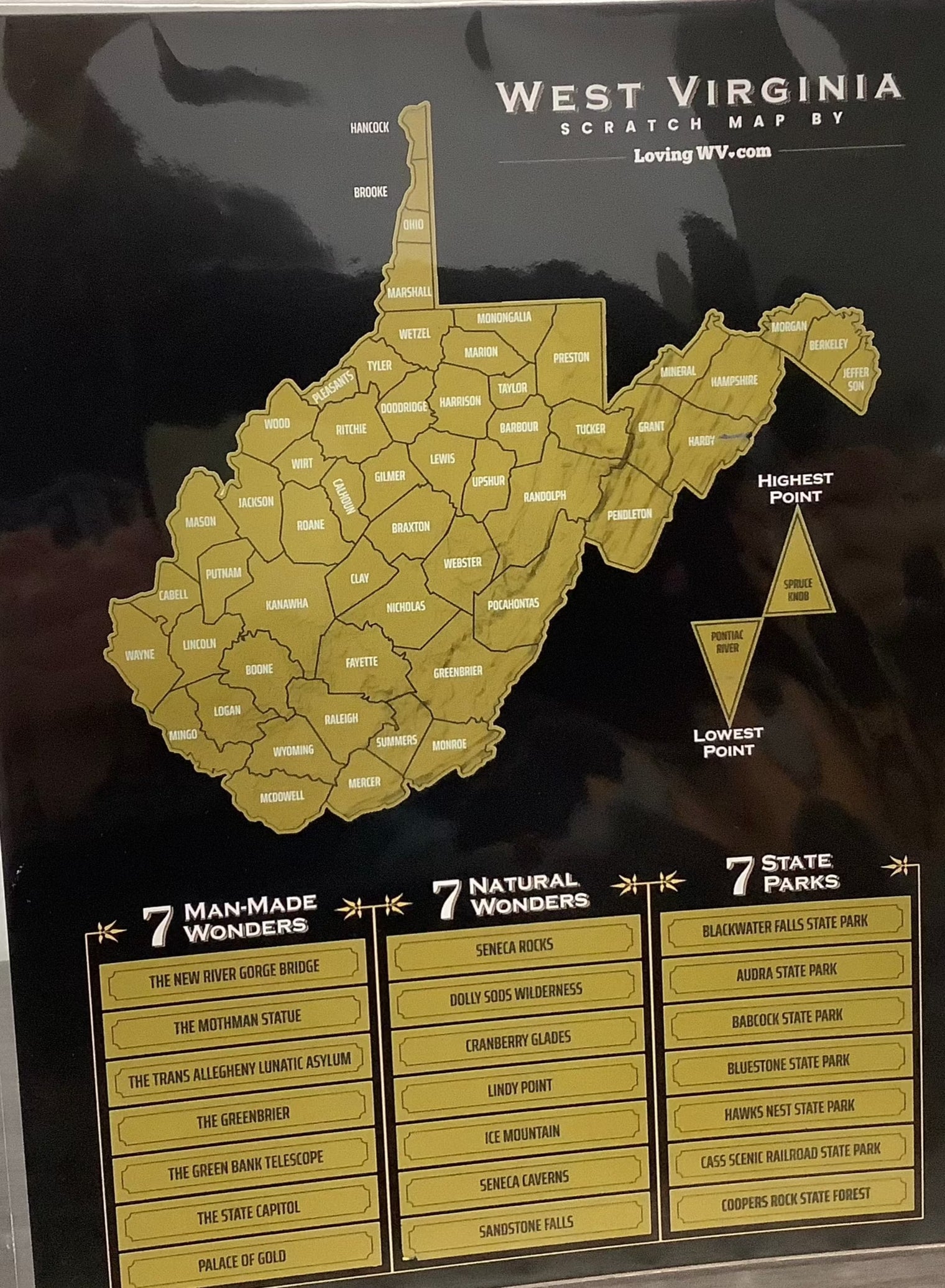 WV Scratch Map