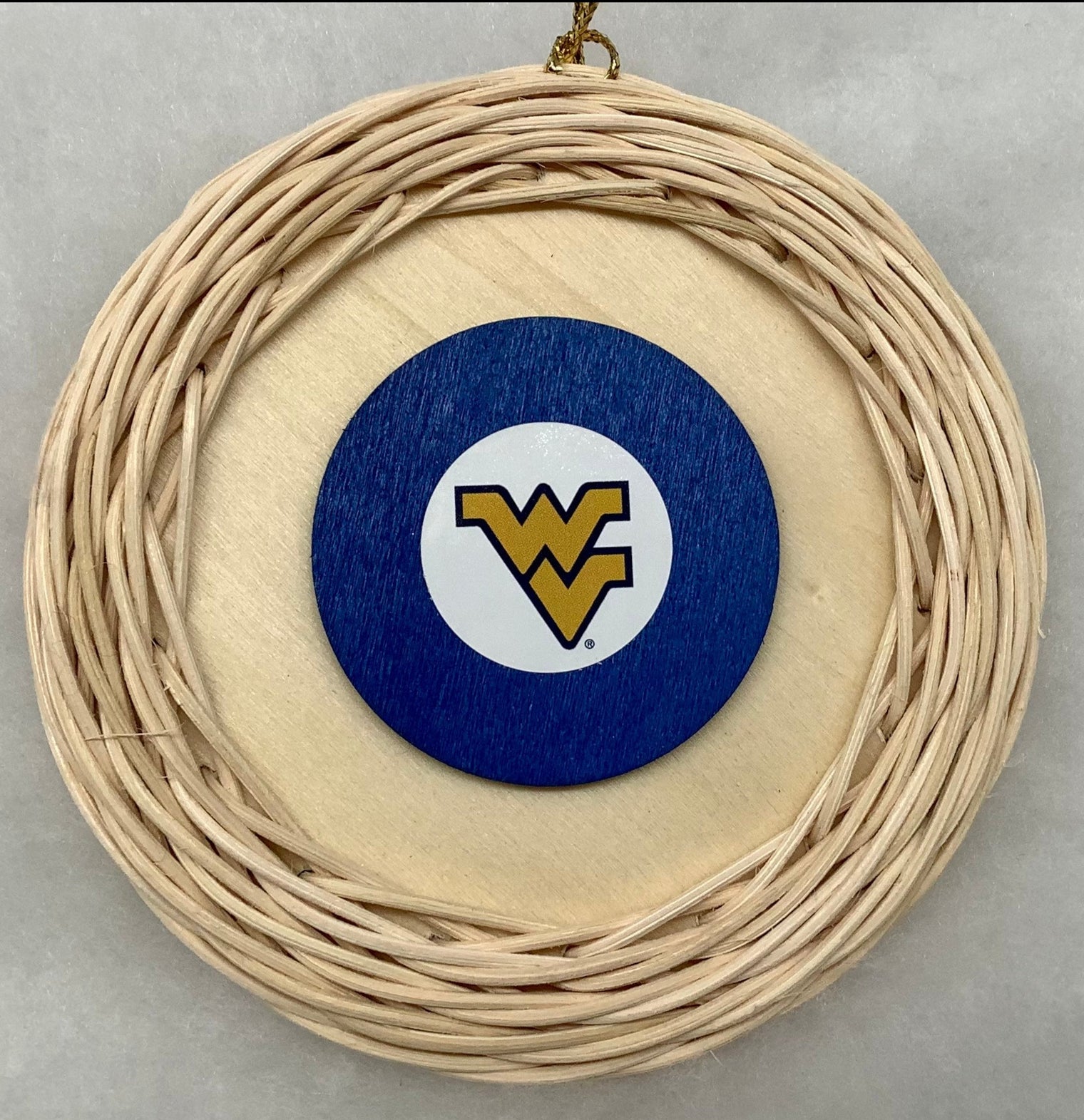 Woven Flying WV Ornament