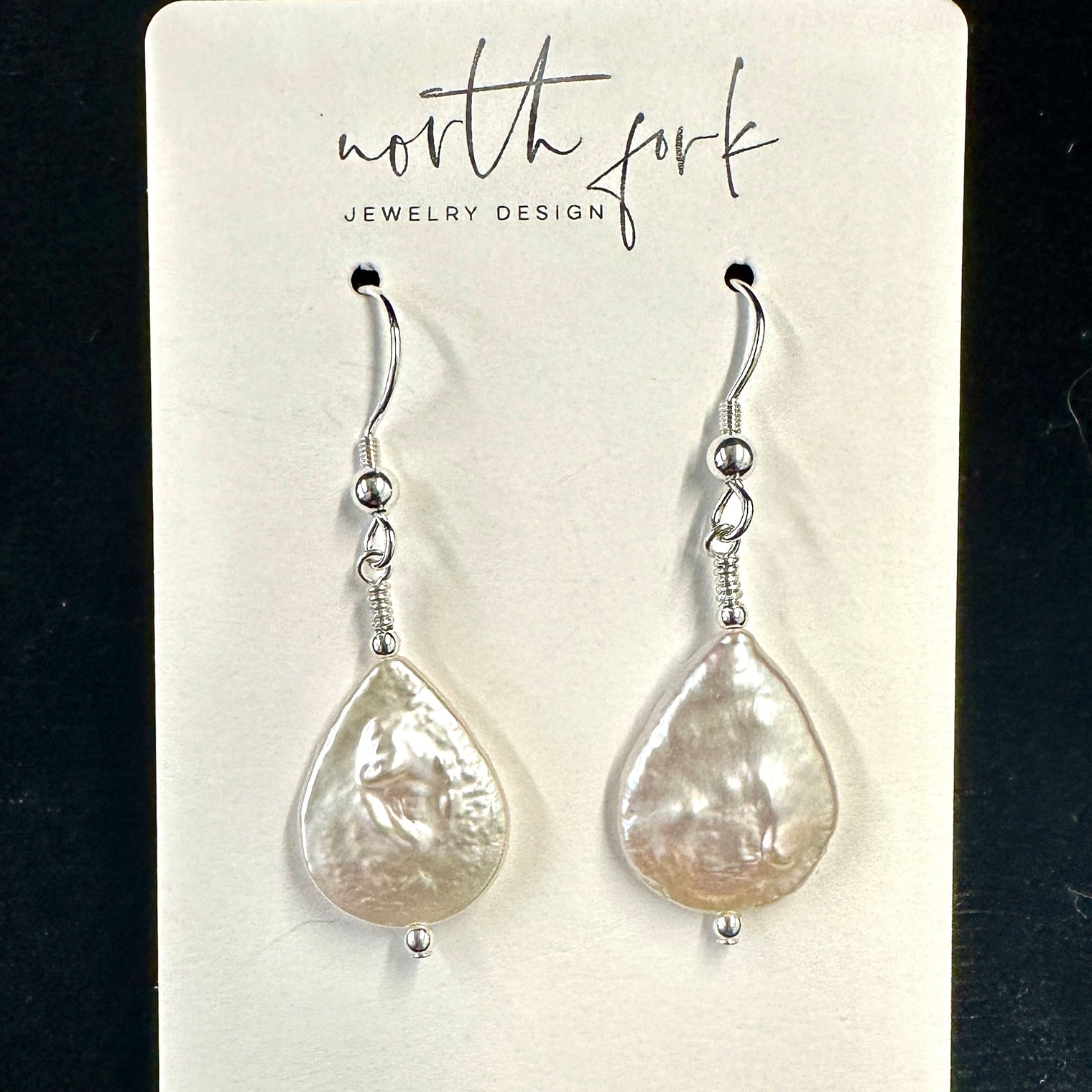 Teardrop Pearl-Sterling