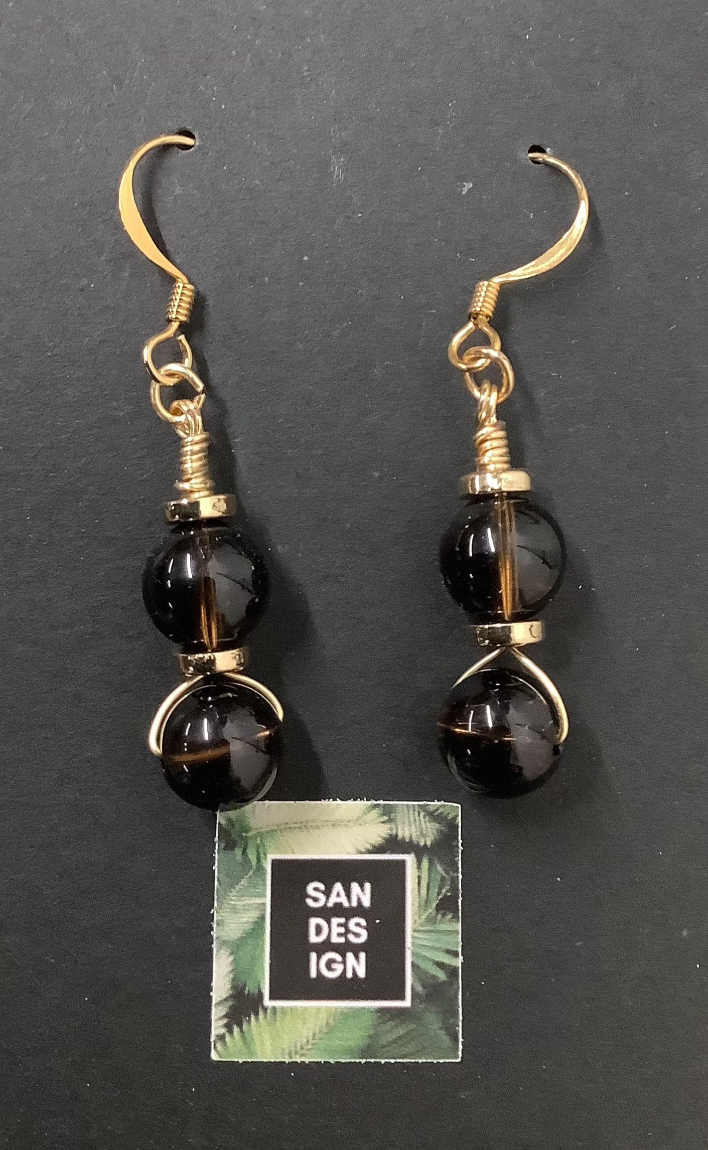 Smokey Quartz Dangles