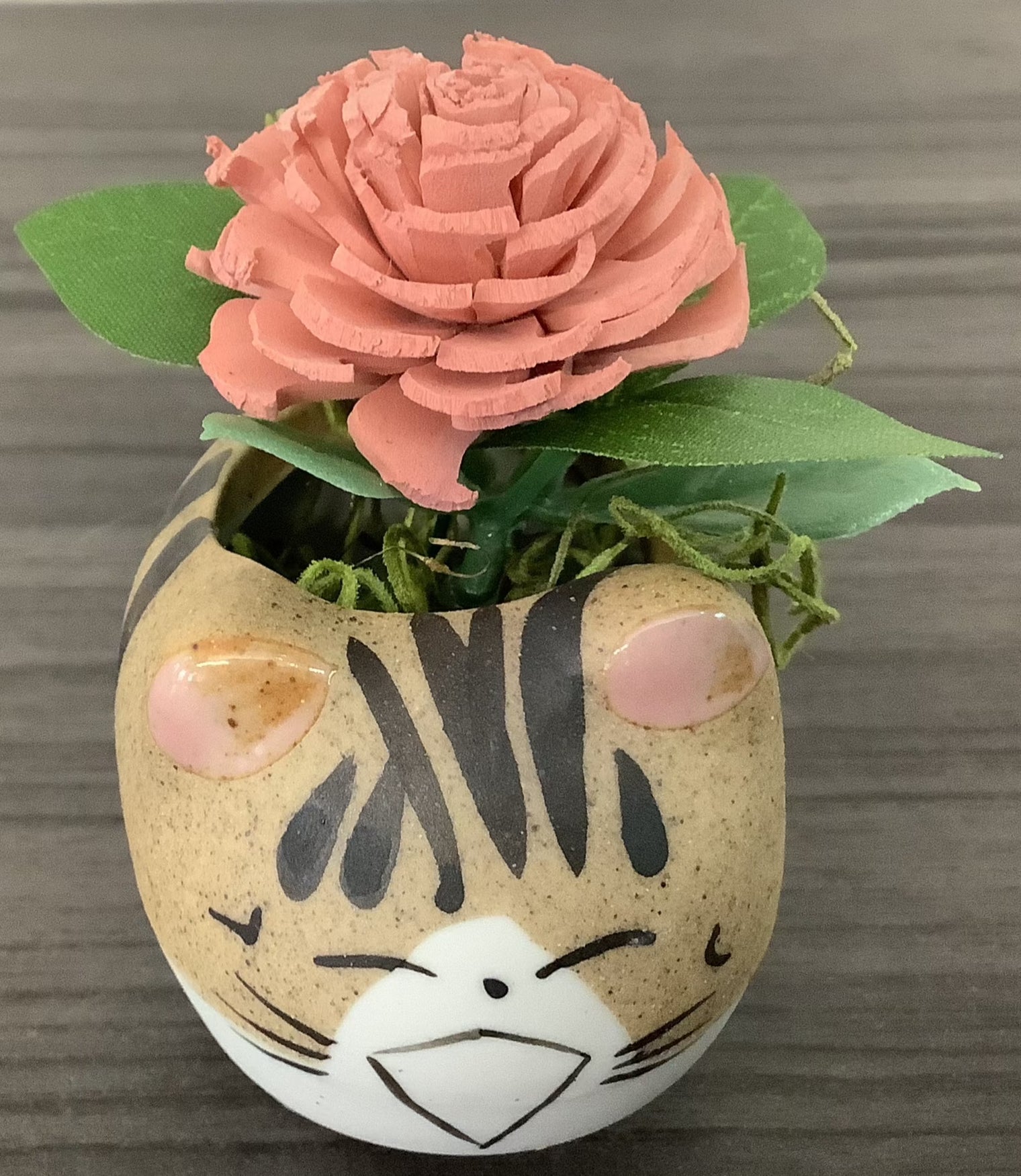 Wooden Blossom in Kitty