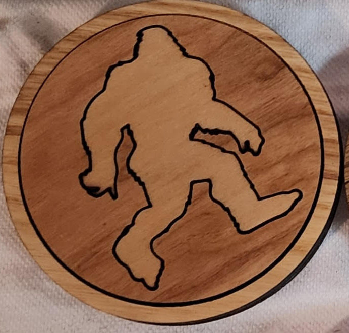 Big Foot Wooden Coasters