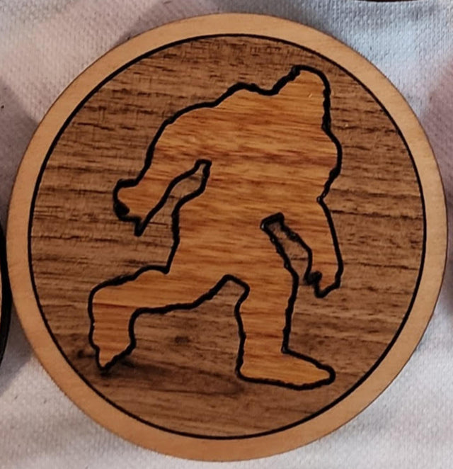 Big Foot Wooden Coasters