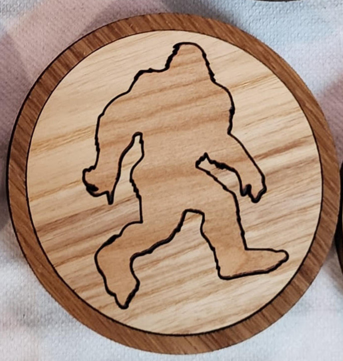 Big Foot Wooden Coasters