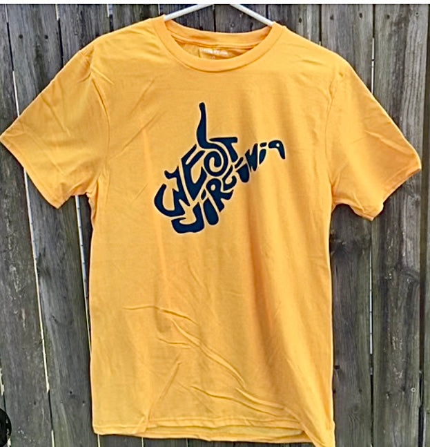 Gold WV Doodle Shirt