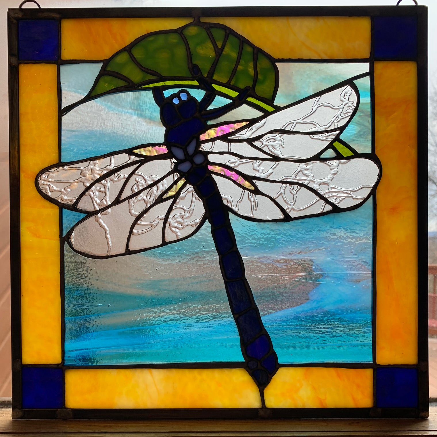 Dragonfly Stained Glass