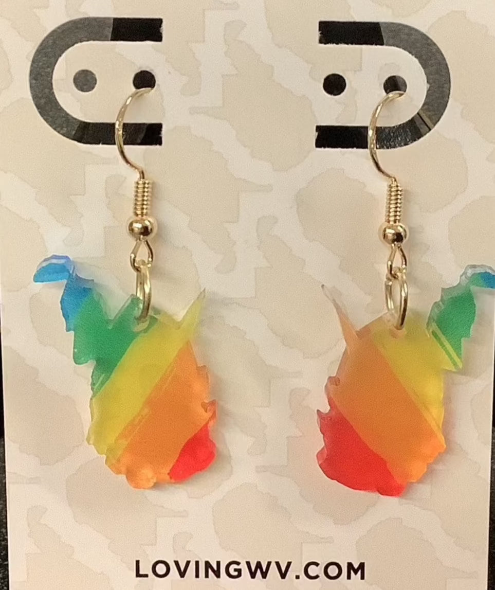 WV Pride Earrings