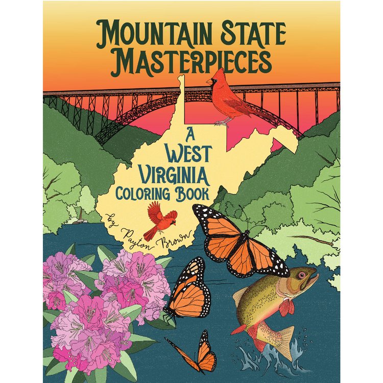 Mountain State Masterpiece Coloring Book