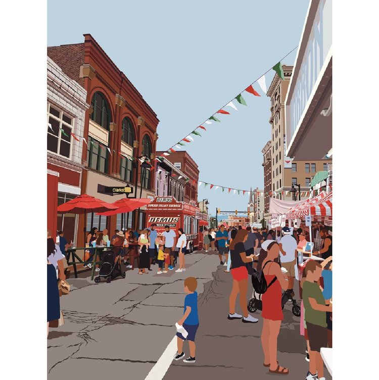 WV Italian Heritage Festival Print