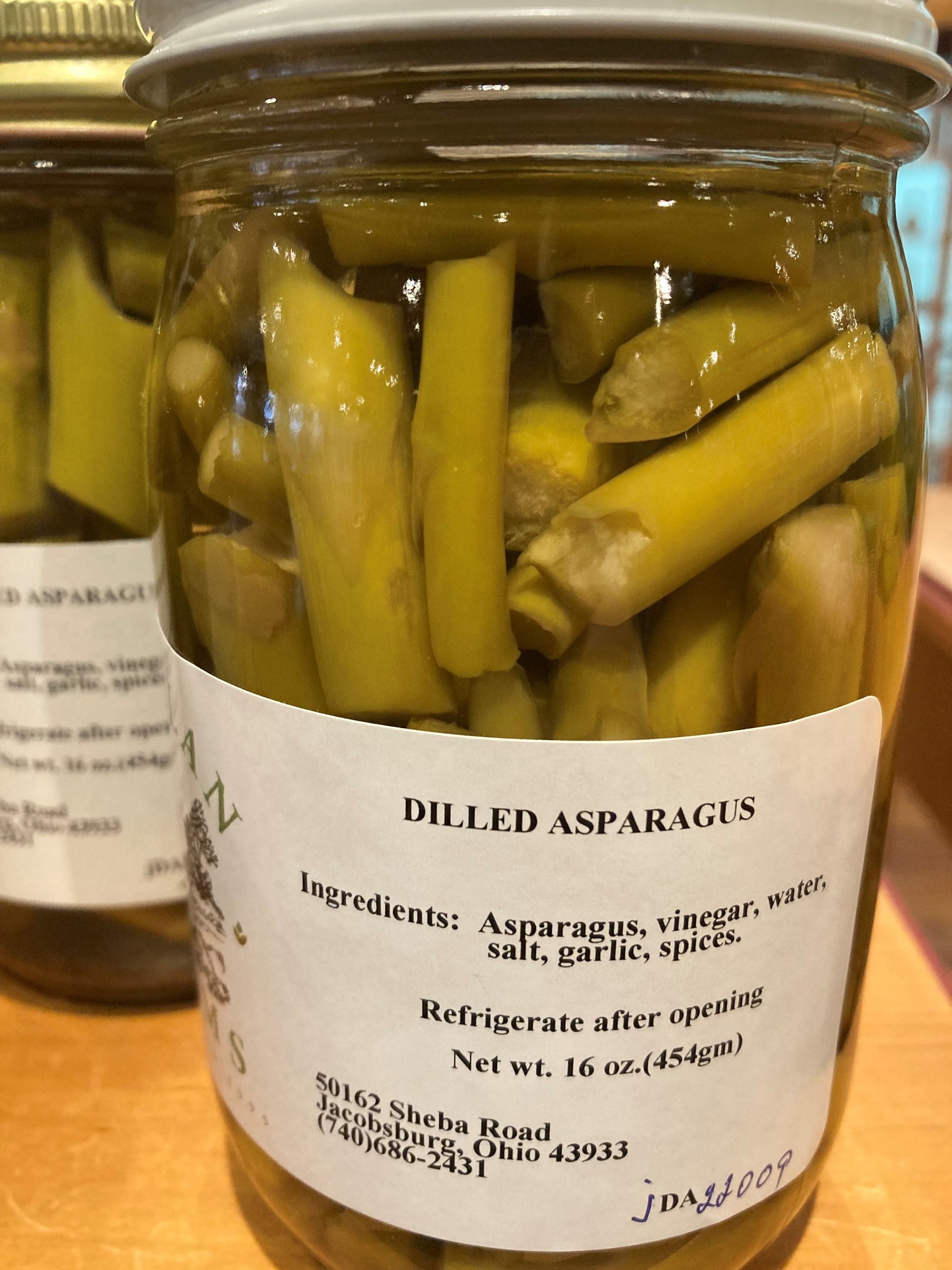 Dilled Asparagus 16oz Jar