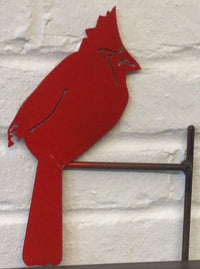 Cardinal Garden Stake