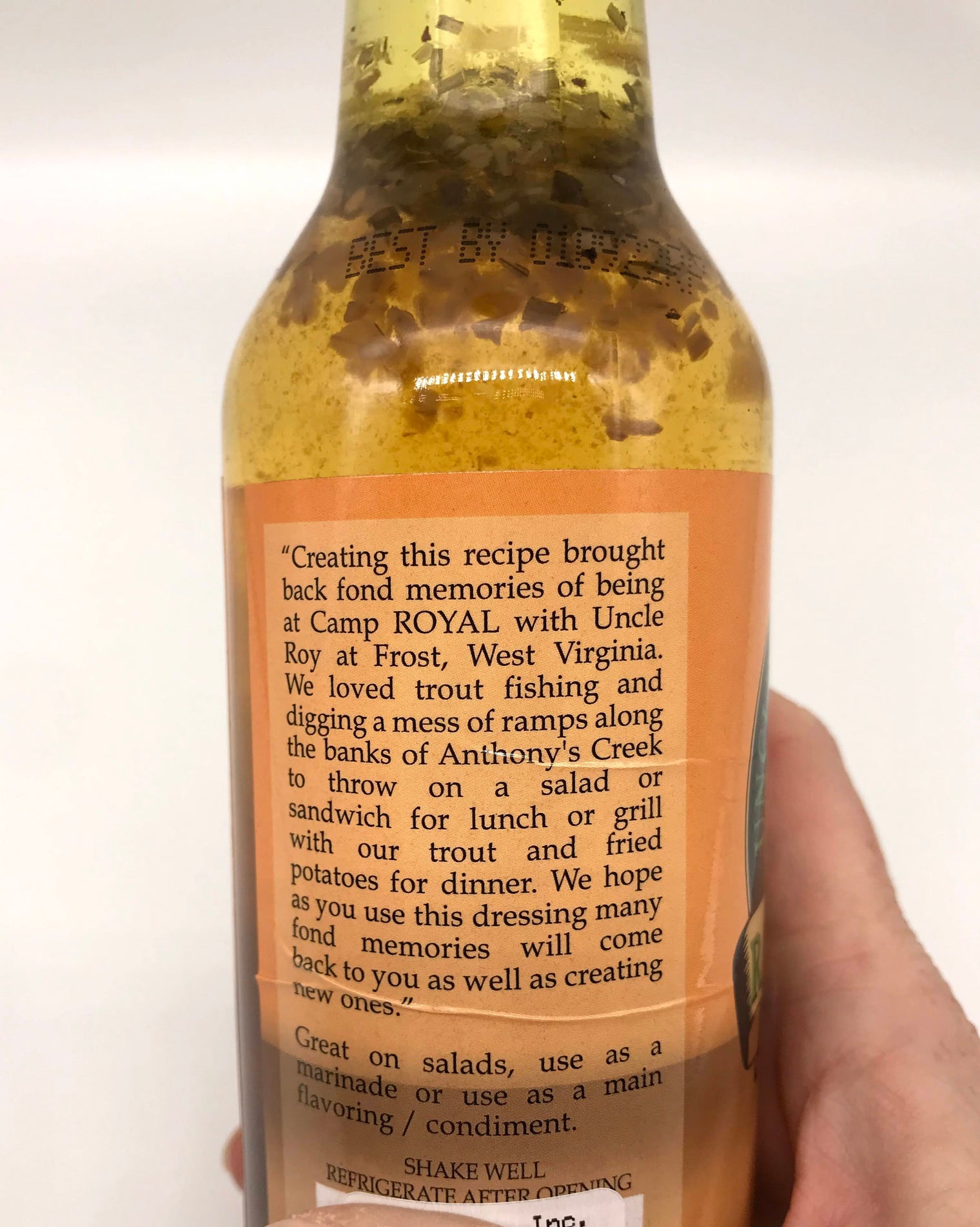 Ramp Salad Dressing - 10 oz