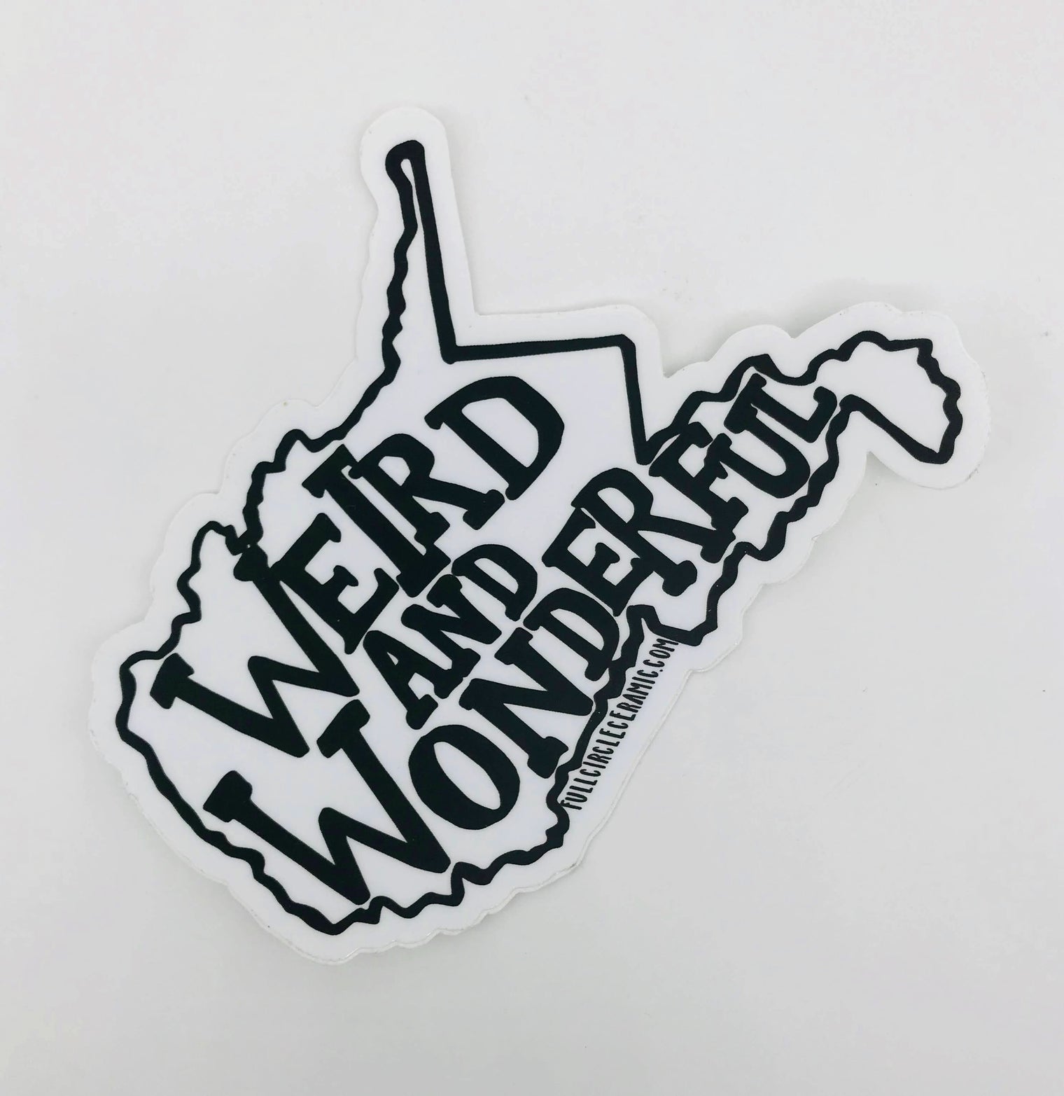 Weird and Wonderful Sticker