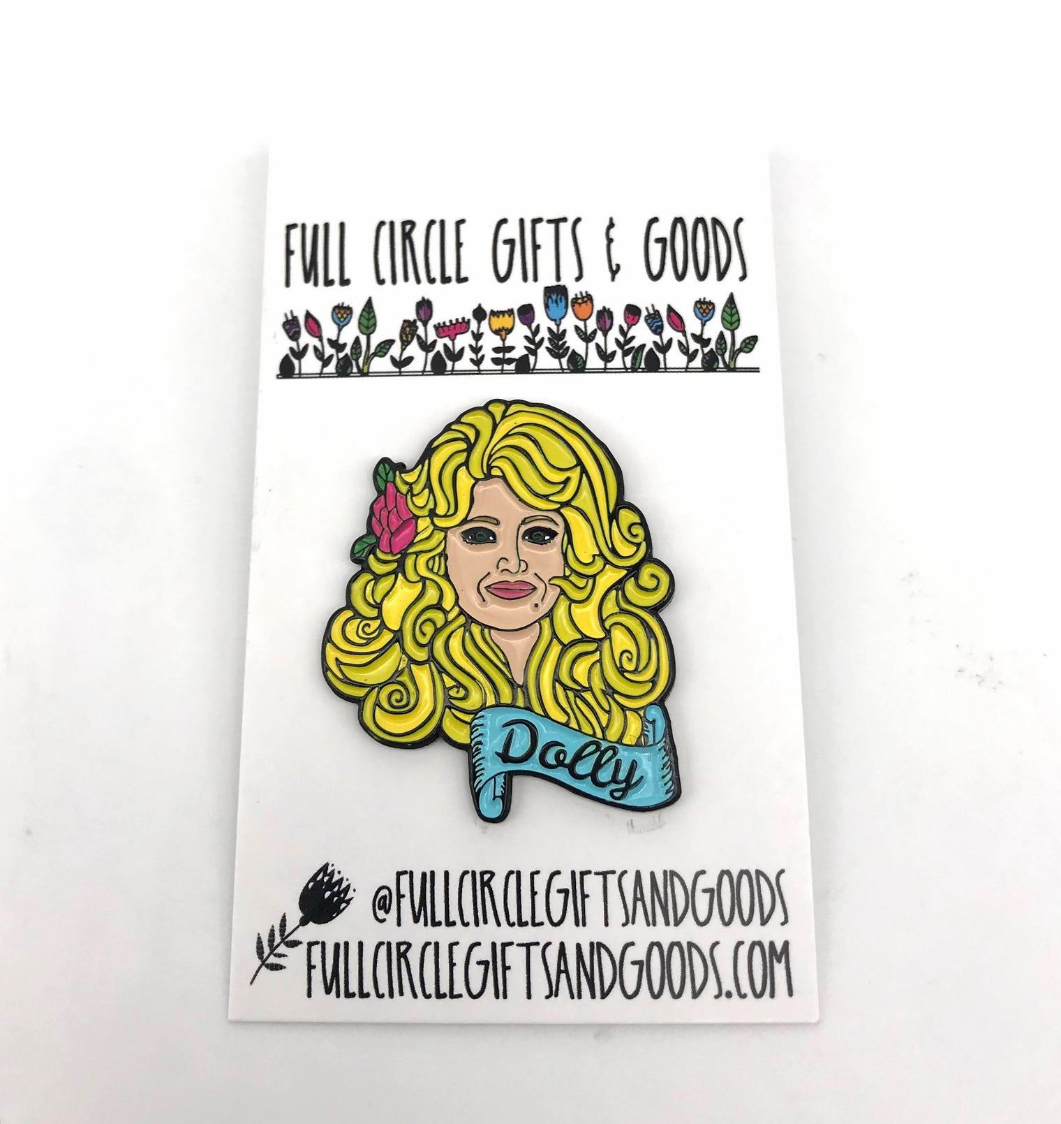 Dolly Parton Enamel Pin