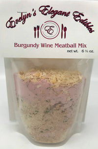 Burgundy Wine Meatball Mix