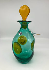 Dollop Decanter - Seafoam/Citrine