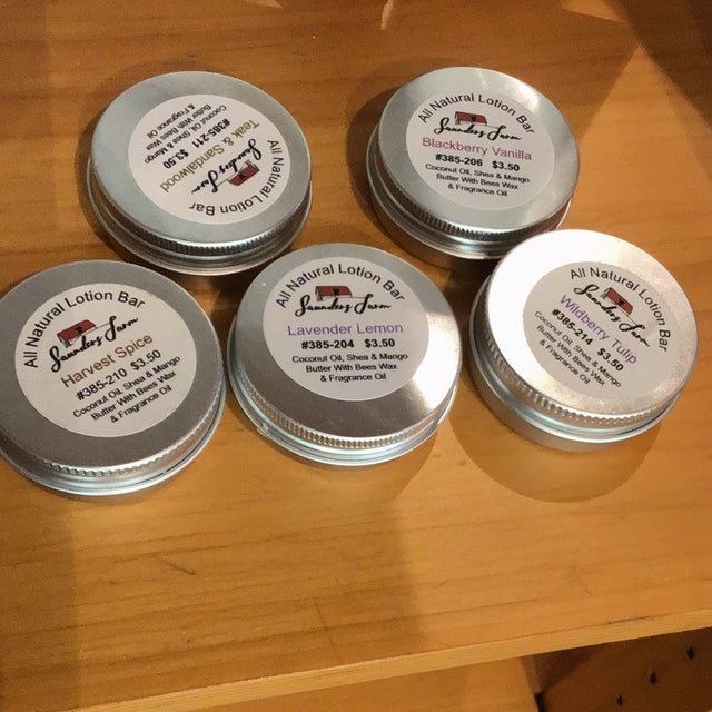 Lotion Bar Tin - Variety