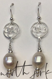 Teardrop Pearl-Sterling