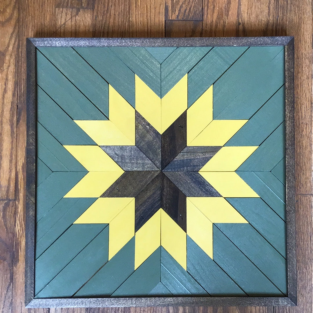 Quilted Wood Plaque